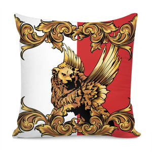 Flying Lion Pillow Cover