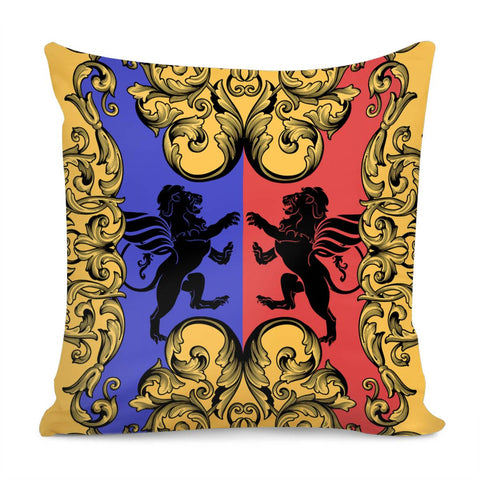 Image of Flying Lion Pillow Cover