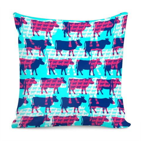 Image of Cow Pillow Cover