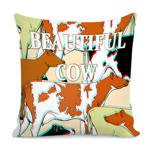 Cow Pillow Cover