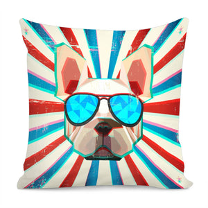 Bulldog Pillow Cover