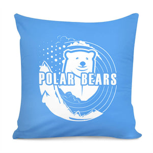 Polar Bear Pillow Cover