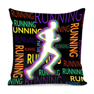 Running Pillow Cover