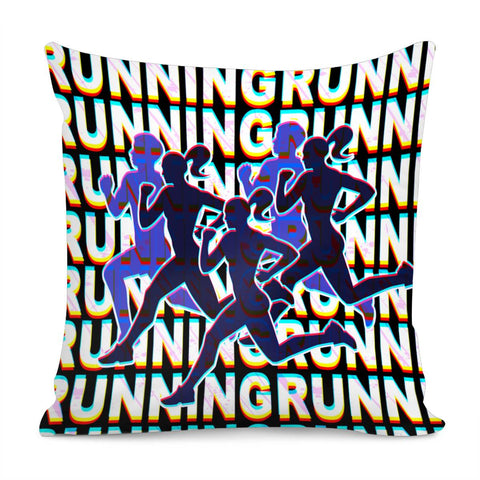 Image of Running Pillow Cover