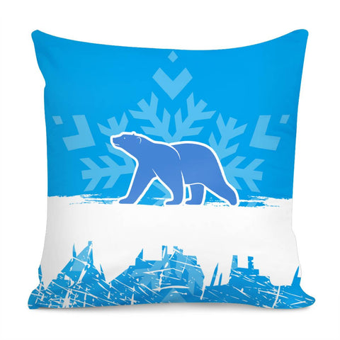 Image of Polar Bear Pillow Cover