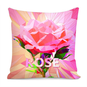 Rose Pillow Cover