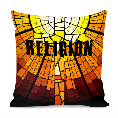 Image of Church Glass Pillow Cover