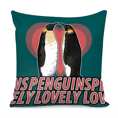 Image of Penguins Pillow Cover