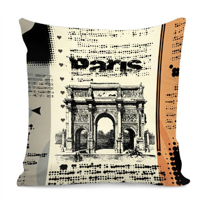 Arc De Triomphe Pillow Cover