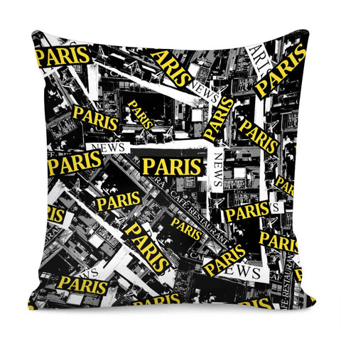 Image of Paris France Pillow Cover