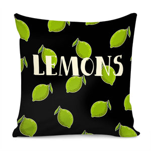 Lemon Pillow Cover