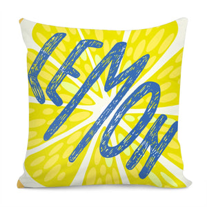 Lemon Pillow Cover