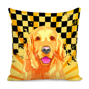 Golden Retriever Pillow Cover