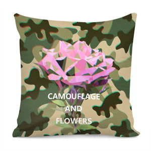 Camouflage Pattern Pillow Cover