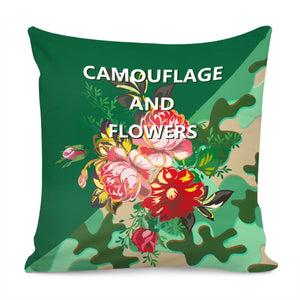 Camouflage Pattern Pillow Cover
