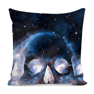 Skull & Starry Sky Pillow Cover