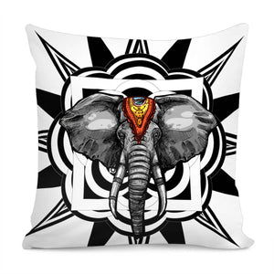 Elephant Pillow Cover