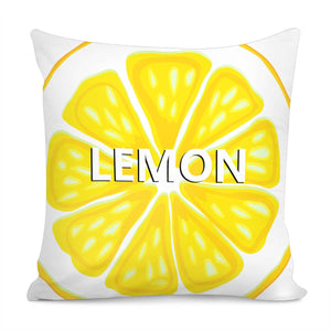 Lemon Pillow Cover