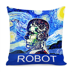 Robot Pillow Cover