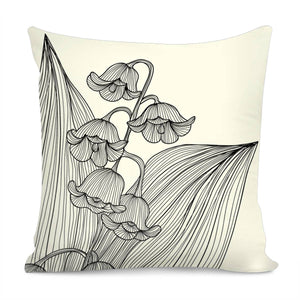 Bell Orchid Pillow Cover