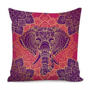 Elephant Pillow Cover