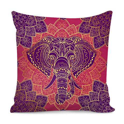 Image of Elephant Pillow Cover