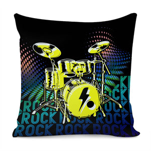 Drum Pillow Cover