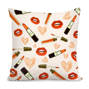 Lipstick Pillow Cover