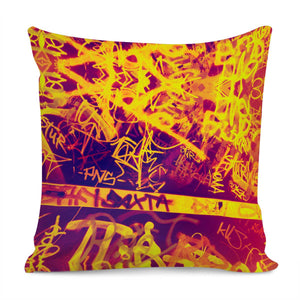 Graffiti Pillow Cover