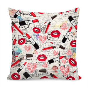 Lipstick Pillow Cover