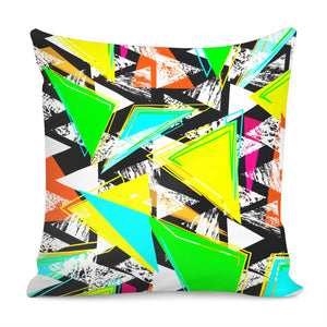 Graffiti Geometry Pillow Cover