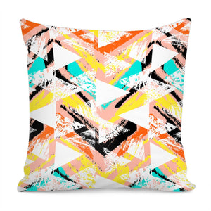 Graffiti Geometry Pillow Cover