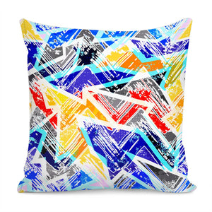 Graffiti Geometry Pillow Cover