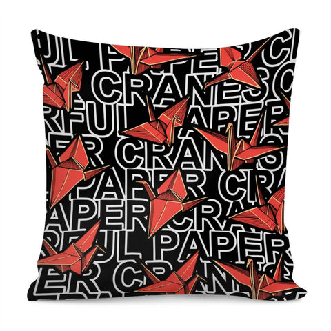 Image of Thousand Paper Crane Pillow Cover