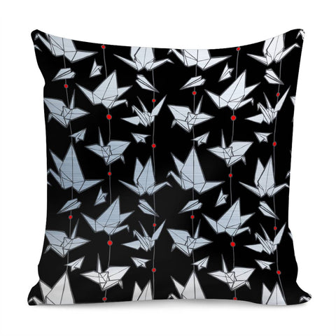 Image of Thousand Paper Crane Pillow Cover