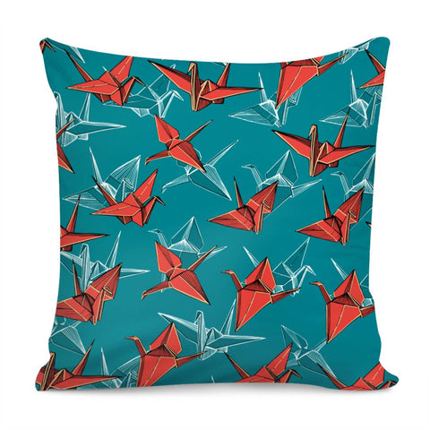 Image of Thousand Paper Crane Pillow Cover