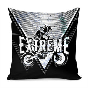 Racing Motorcycle Pillow Cover