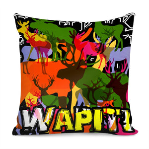 Deer Pillow Cover