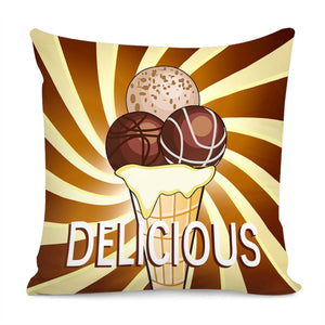 Chocolate Pillow Cover