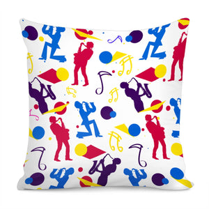 Saxophone Pillow Cover