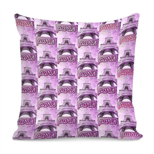 Eiffel Tower Pillow Cover