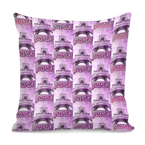Image of Eiffel Tower Pillow Cover