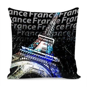 Eiffel Tower Pillow Cover