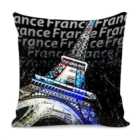 Image of Eiffel Tower Pillow Cover