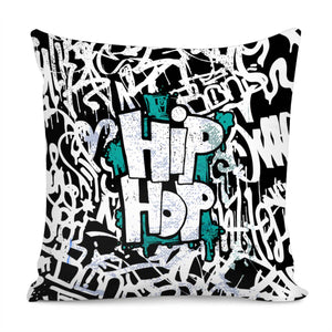 Graffiti Letters Pillow Cover