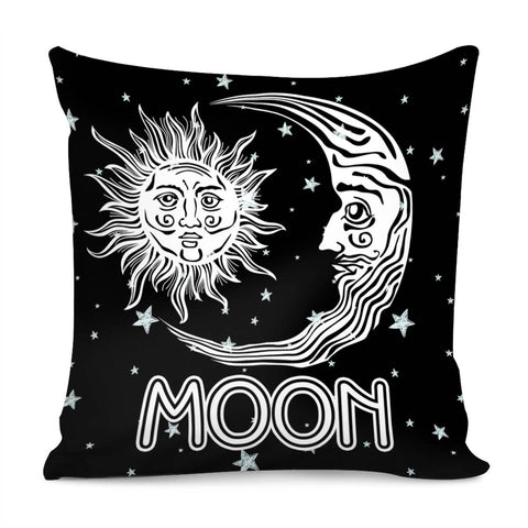 Image of Moon Pillow Cover