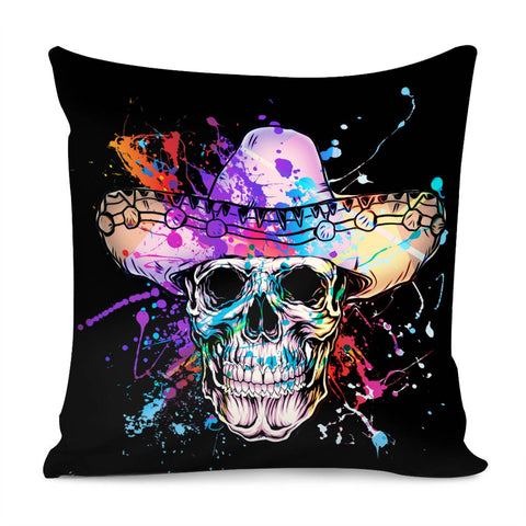 Image of Skull Pillow Cover