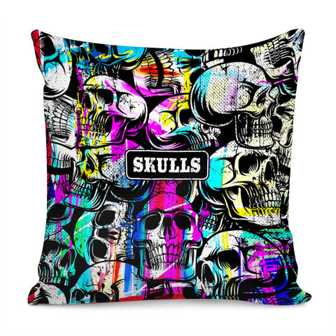 Image of Skull Pillow Cover