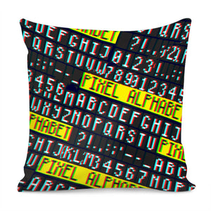 Number Symbol Pillow Cover