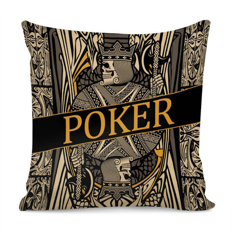 Image of Poker Pillow Cover